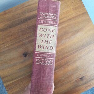 Gone With The Wind by Margaret Mitchell Linen Hardcover Macmillan 1974